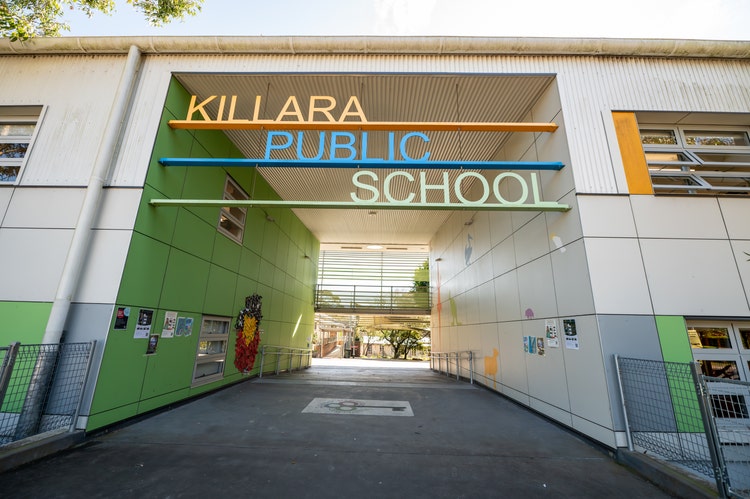 School entrance